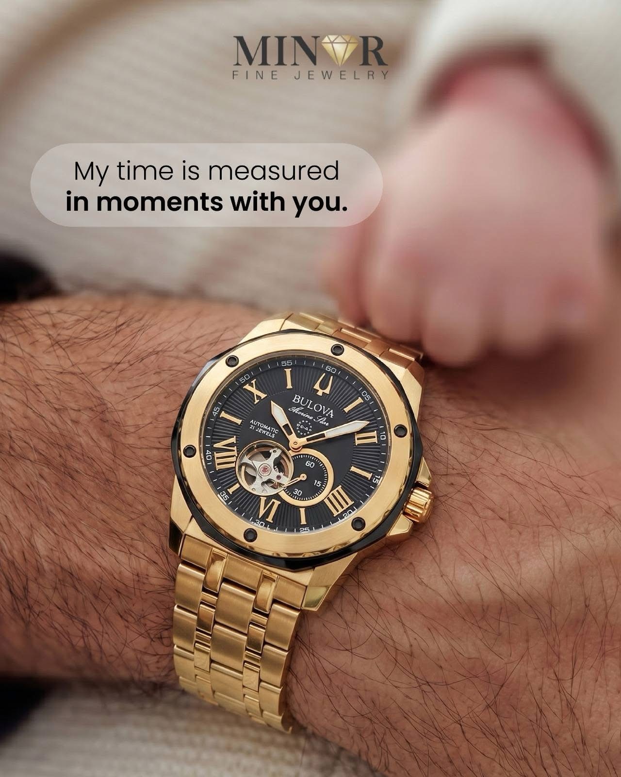 Some gifts tell time. Others tell a story. From the first moment you hold them…